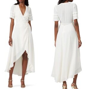 Reformation Lottie Wrap Dress Size Small